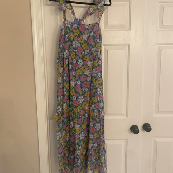 Banjanan Penelope Womens Floral Ruffled Maxi Dress (NWT) - Picture 4 of 5